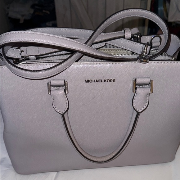 Michael Kors lilac Satchel Structured Saffiano Leather - Picture 11 of 11